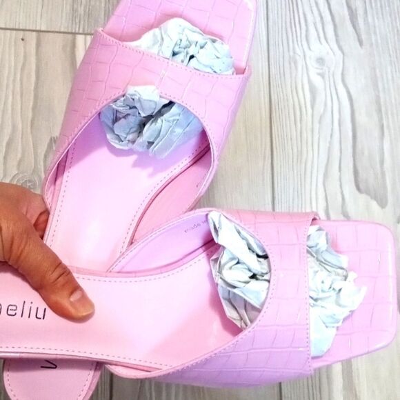 (9-3881) Wsheliu Sandals Sz 40 (9.5) - Picture 6 of 9